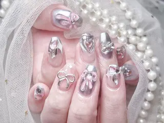 ネイル 🎀ゆうず 𝜗𝜚 ྀིのネイルデザイン