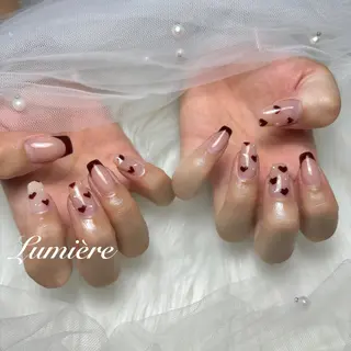 ネイル Lumière｜ ロング｜ワンホンのネイルデザイン