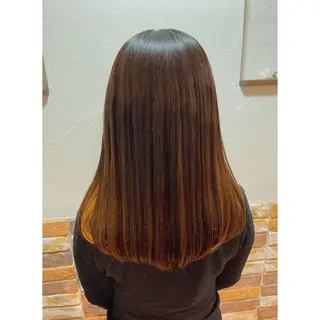 ロング 🦋エクステ/透明感 カラー🦋宮川莉央のヘアスタイル