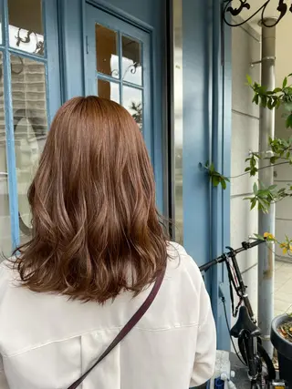 セミロング 齋藤 樹里のヘアスタイル
