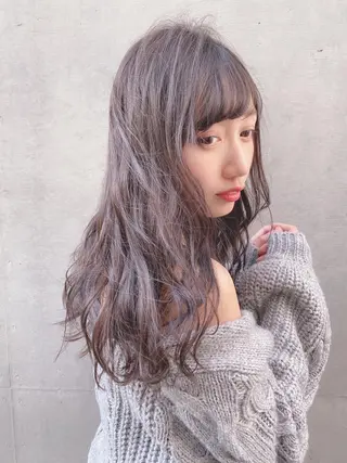ロング カラー レイヤー/ボブ 高嶋 優のヘアスタイル