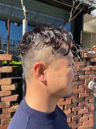 パーマ メンズ auRa  【大宮】 上形 龍也のヘアスタイル