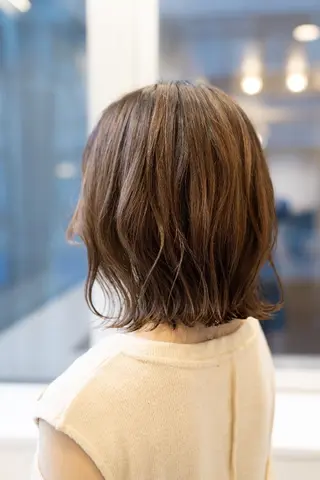 ミディアム Lazo/ 原弥和子のヘアスタイル