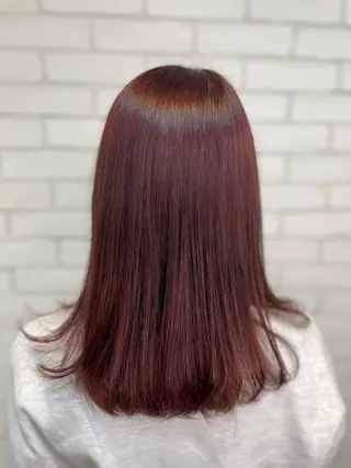 ロング カラー 柏/春日竜次 /髪質改善縮毛矯正のヘアスタイル