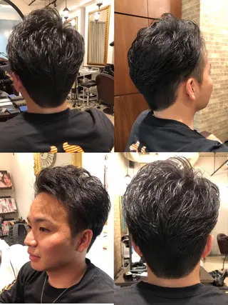 メンズ 藤田 遼のヘアスタイル