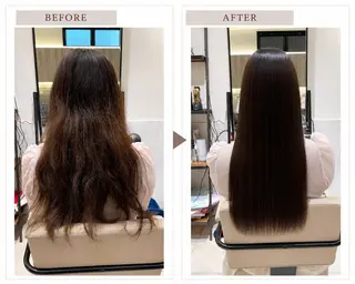 ロング 髪質改善・ショートレ イヤーボブ🧡関玲子のヘアスタイル