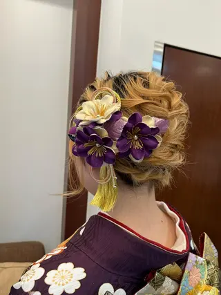ミディアム ヘアアレンジ ロングレイヤー 🤍山内　飛鳥🤍のヘアスタイル