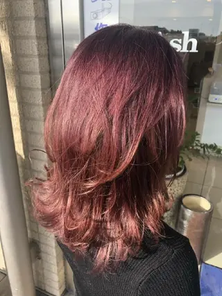 セミロング 中村 光樹のヘアスタイル