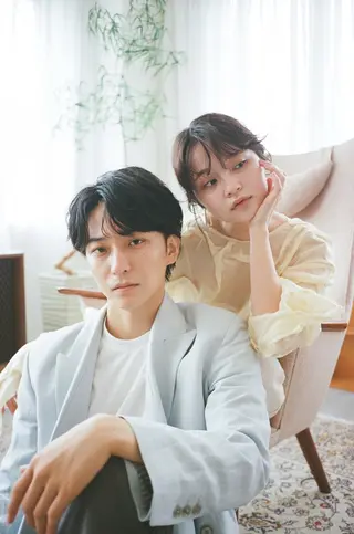 ミディアム 吉田 宙生のヘアスタイル