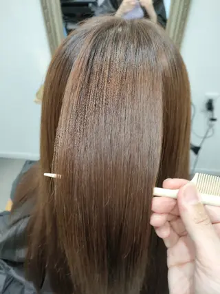 ロング 髪質改善/星野久美子 /撮影モデル募集のヘアスタイル