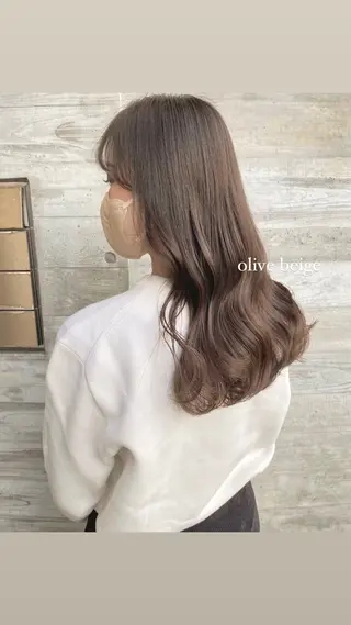 ロング カラー ParveMix 🪽鳥取彩花のヘアスタイル