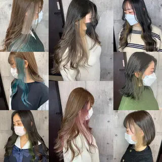 セミロング yoshihara yuukiのヘアスタイル