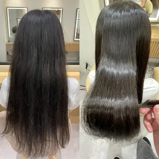 ロング カラー パーマ ♥️似合わせボブ/ 縮毛矯正/大和田拓夢のヘアスタイル