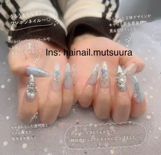 ネイル ハイネイル 自宅サロンのネイルデザイン
