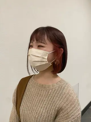 ショート 🌿レイヤー/ブリー チ/🌿‬JINのヘアスタイル