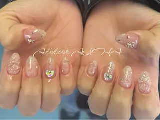 ミディアム アトリエAIHA★ フィルイン推奨サロンのネイルデザイン