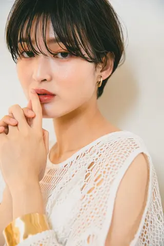 ショート ヘアアレンジ カラー パーマ 🎊LUZ🎊_公 式_🩵髪質改善🩵のヘアスタイル