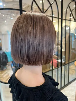 セミロング カラー 🇰🇷韓国レイヤー 錦糸町【北山謙三】のヘアスタイル