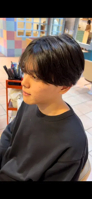メンズ 朝3分でキマる 村上陸のヘアスタイル