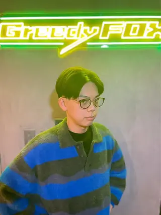 ミディアム dunhill 斉藤 大樹/メンズカットのヘアスタイル