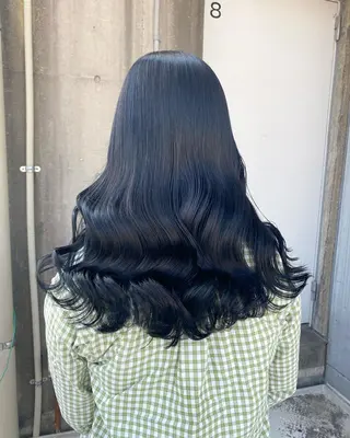 カラー 🤍ྀི透ける寒色 Cocoa🤍ྀིのヘアスタイル