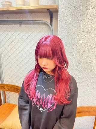 セミロング カラー ボブ×艶カラー 特化・リクト💥のヘアスタイル