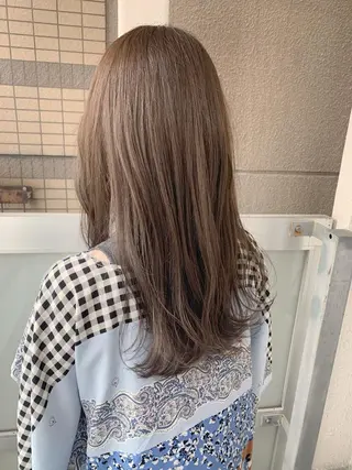 ロング カラー 古田 昂也のヘアスタイル