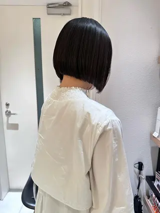 ミディアム カラー Sozo hair&make  Ginza所属・武樋 さやかのヘアスタイル