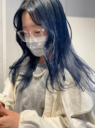 ロング カラー RISAKO レイヤーカット🎀のヘアスタイル