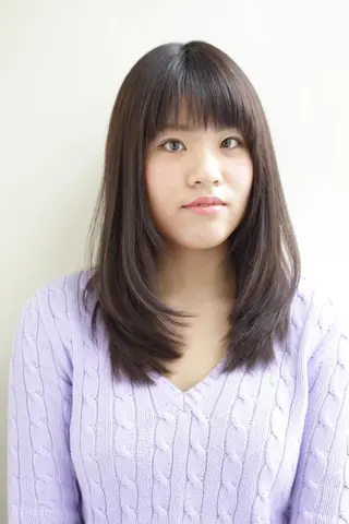 セミロング カラー タジマ ヤスヒサのヘアスタイル