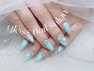 ネイル miho🍎 Gloss nailのネイルデザイン