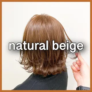 セミロング カラー ヘアアレンジ 💖韓国ヘアの匠 💖TAKUMI💖のヘアスタイル