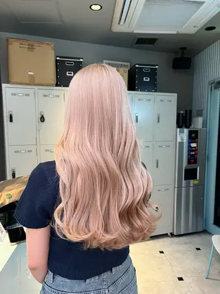 ロング カラー ブリーチカラー 🩵MIZUKIのヘアスタイル