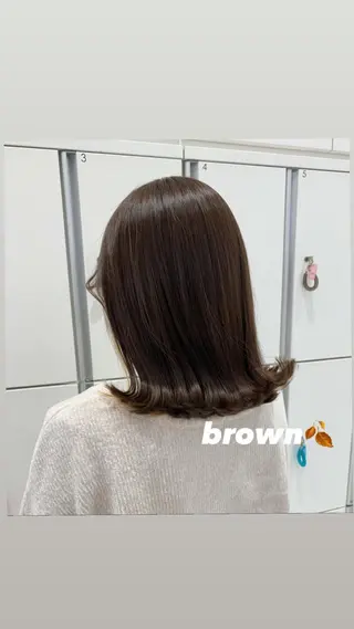 ミディアム 🦋　大塚 絢　🦋のヘアスタイル