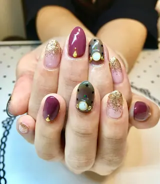 ネイル nailist cocoのネイルデザイン