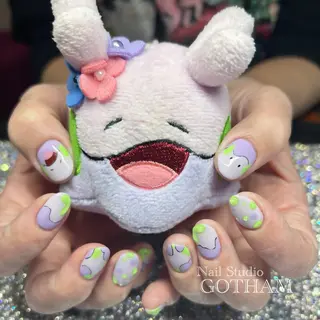 ネイル 高円寺駅からすぐ🌈 ネイルGOTHAMのネイルデザイン