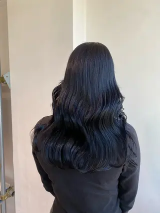 ロング カラー 💙ハイトーン韓国風 色白ヘア💙manaのヘアスタイル