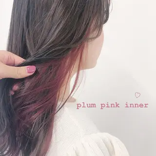 ロング カラー misaki🎀 まろみ透け感カラーのヘアスタイル