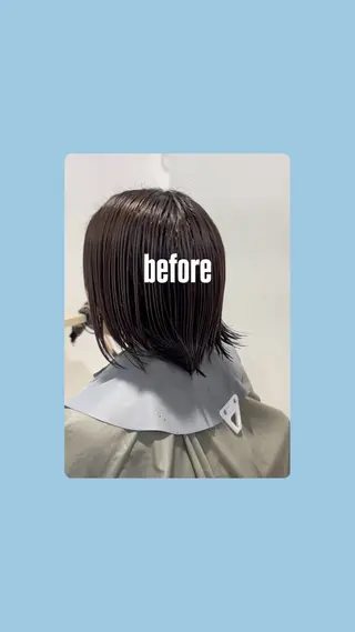 ショート 『大西　陸』 透明感color🔆のヘアスタイル