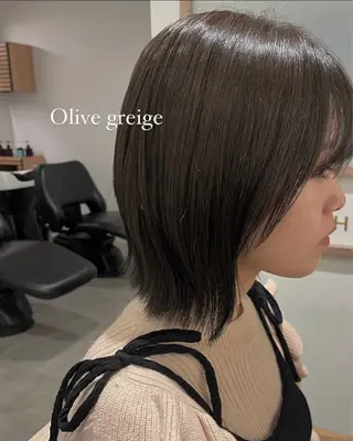 ミディアム カラー murai airiのヘアスタイル