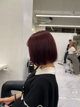 ミディアム カラー ヘアアレンジ 💗横浜美容室 💗HARUNAのヘアスタイル