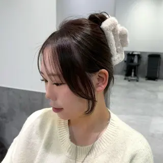 セミロング 韓国系支持率No.1 レイヤー特化/きょうのヘアスタイル