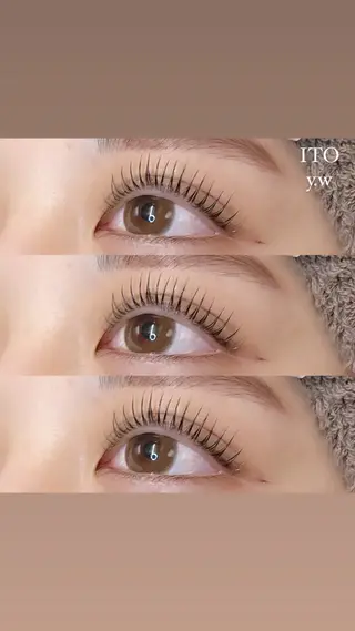 マツエク・マツパ ITO  渡邉柚花 /束感/眉毛のマツエク・マツパデザイン