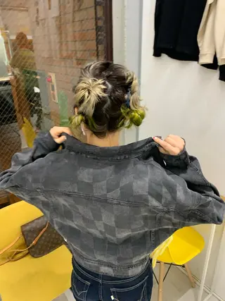 セミロング ヘアアレンジ 卒業式ヘアセット🎀 ヘアアレンジのヘアスタイル