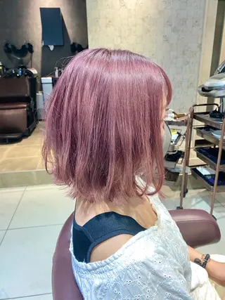 ショート カラー ✨髪質改善専門店✨ QOLU✨のヘアスタイル
