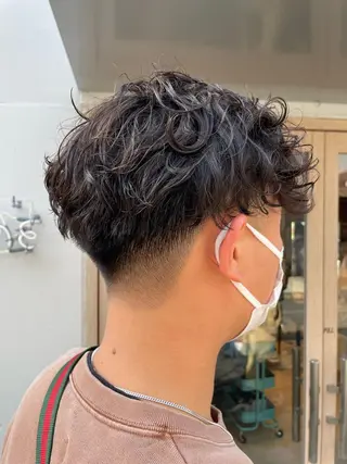 パーマ メンズ hazuki 🌝のヘアスタイル