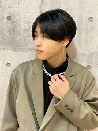 ショート メンズ 【扉gate】野崎 英幸のヘアスタイル