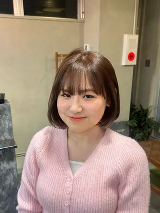 ミディアム ruup Aru ユウキのヘアスタイル