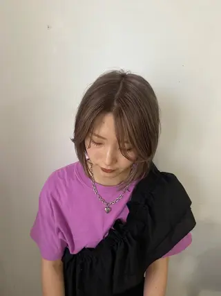 カラー nishika yume🍐🌿のヘアスタイル