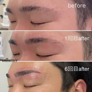 メンズ アイブロウ メンズ眉毛サロン allumerりさの眉毛・アイブロウイメージ